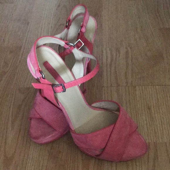 NWOT LongChamp Dolce night high heels - Picture 3 of 6